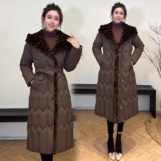 Chaqueta Acolchada Elegante con Cinturón Ajustable y Costuras Reforzadas - Image 3