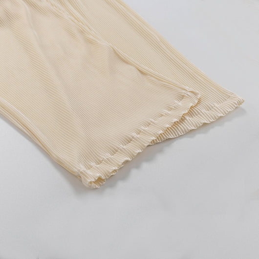 Pantalones Plisados Sueltos Estilo Retro Europeo Americano para Mujer - Image 54