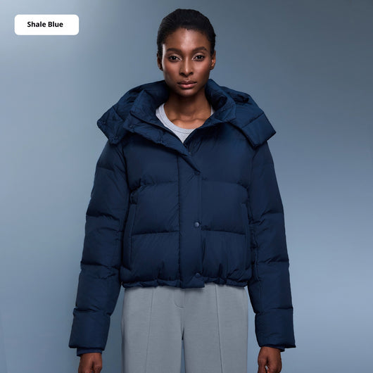 Abrigo de Plumas de Pato Blanco Desmontable con Capucha para Mujer - Invierno Cálido y Elegante - Image 5