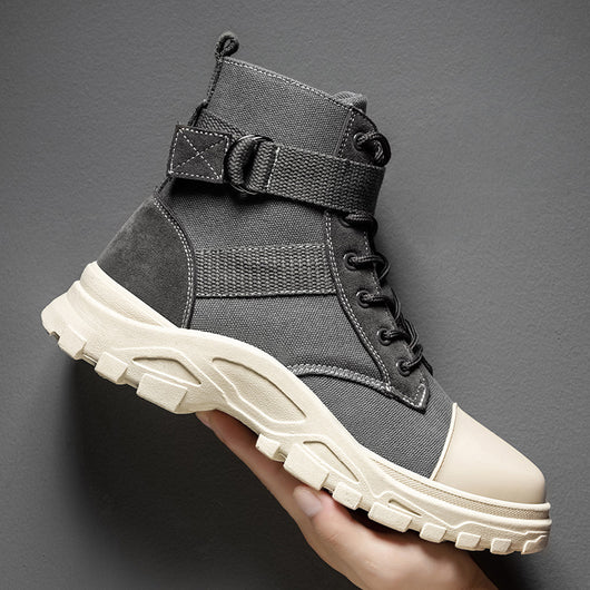 Botas Martin Altas Casuales para Hombre - Estilo Urbano Versátil - Image 6
