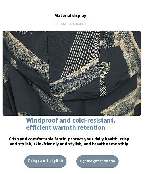 Parka Mujer Talla Grande con Cuello de Pelaje - Abrigo de Algodón Premium - Image 9