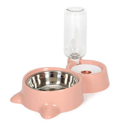 Fuente Automática de Agua y Comida para Gatos y Perros con Dispensador por Gravedad - Image 8