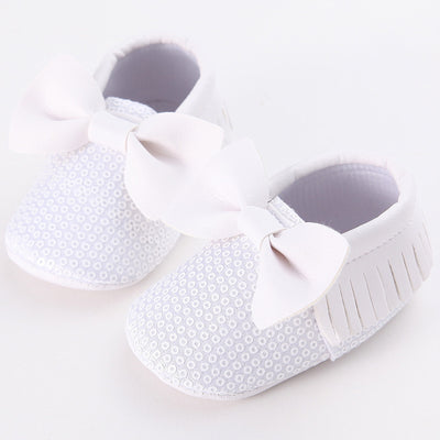 Zapatos para Bebé Niña Primavera Otoño con Suela Antideslizante y Moño Elegante - Image 13