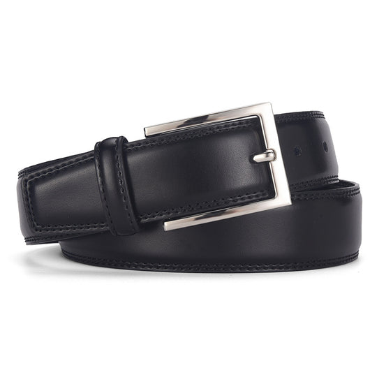 Cinturón de Cuero para Hombre con Hebilla de Pasador - Image 4