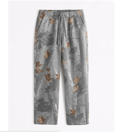 Pantalones para Hombre con Impresión Digital 3D Diseño de Hojas - Image 5