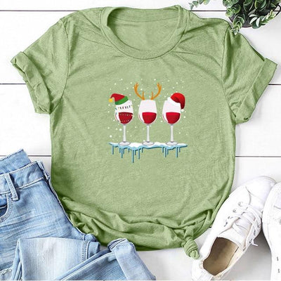 Playera Casual Estampada para Mujer Manga Corta - Image 10