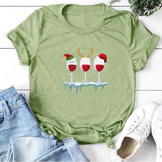 Playera Casual Estampada para Mujer Manga Corta - Image 10