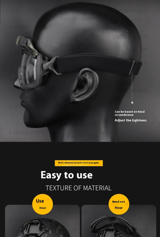 Gafas Tácticas Multifuncionales para Exterior - Dos Modos de Uso - Image 21