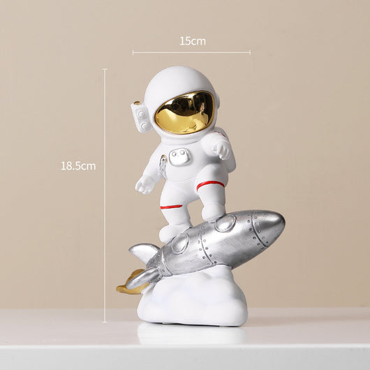 Decoración Astronauta Nórdica para Habitación Infantil - Figura de Escritorio - Image 7