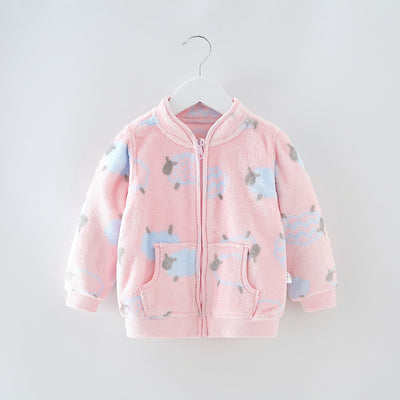 Abrigo Estilo Vaquero Franela para Niños - Image 18