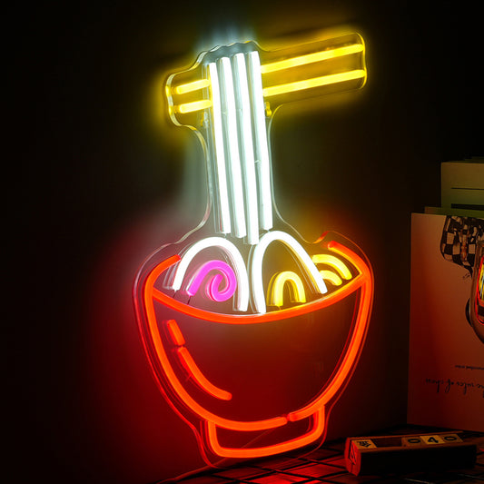 Lámpara Neón Fideos Lamian - Decoración Luminosa - Image 2