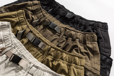 Pantalones Cortos Sueltos Japoneses con Bolsillos Grandes para Hombre - Image 53