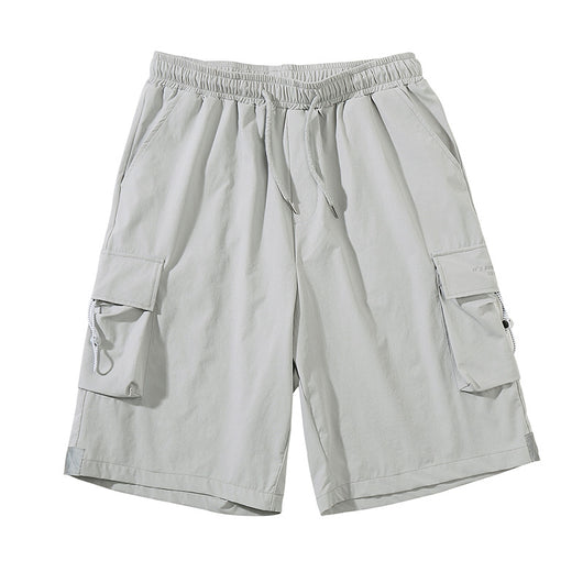 Pantalones Cortos de Trabajo Funcionales para Hombre con Bolsillos Tridimensionales - Image 9