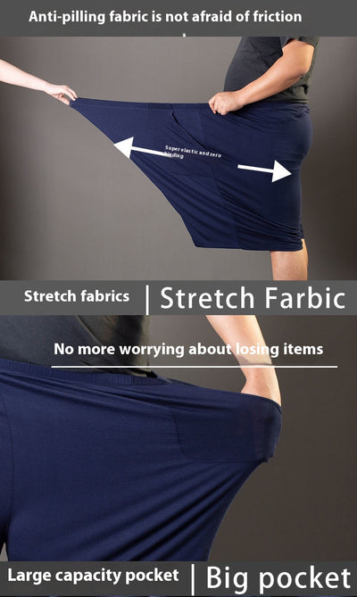 Pantalones Sueltos de Verano para Hombre Talla Grande - Image 18