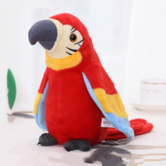 Loro Peluche Interactivo con Grabación y Repetición de Voz