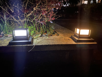 Lámpara Solar de Poste para Jardín y Patio - Image 14