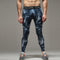 Pantalones de Compresión Camuflaje para Hombre - Leggings Deportivos Ajustados