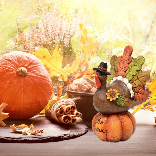 Figuras Decorativas de Pavo Real para Mesa - Adornos Navideños en Resina - Image 9