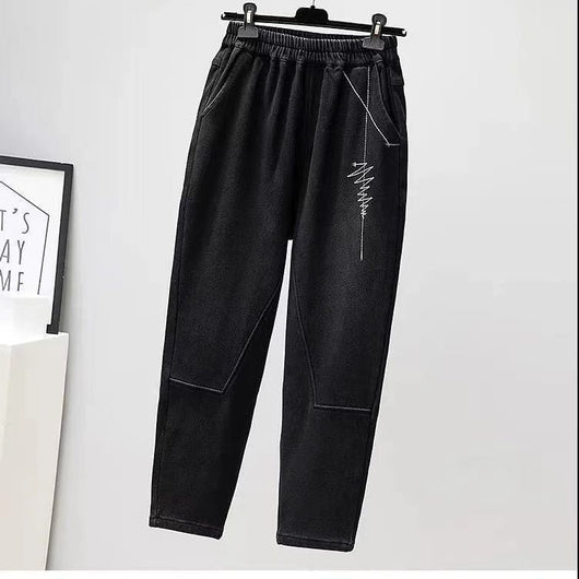 Pantalones Harem Cómodos Plus Size con Tecnología Térmica - Image 21