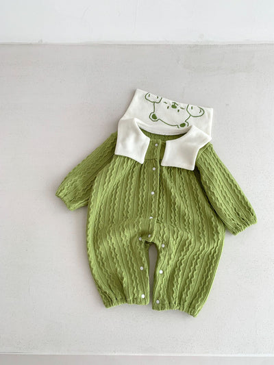 Pijama Enterizo Bebé Osito Adorable con Cierre Twist - Image 7