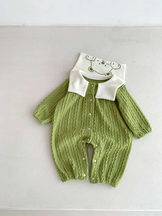 Pijama Enterizo Bebé Osito Adorable con Cierre Twist - Image 7
