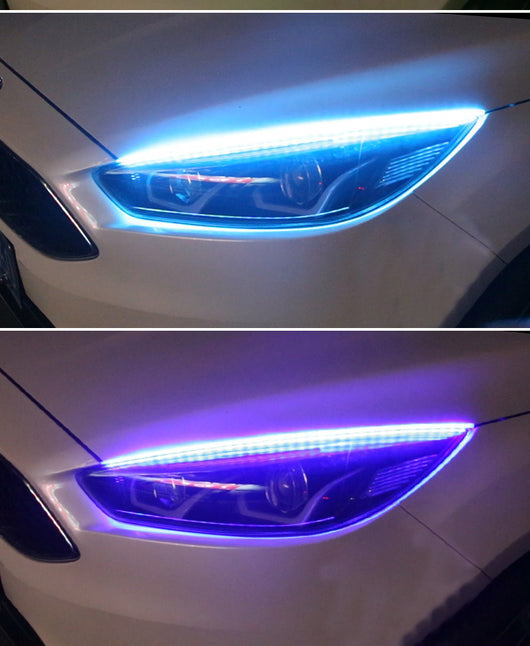 Faros LED Universales con Control Remoto y Señaleros RGB Multicolor - Image 11