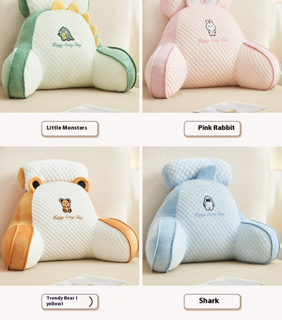 Almohada de Apoyo Lumbar Grande con Relleno Suave - Image 43