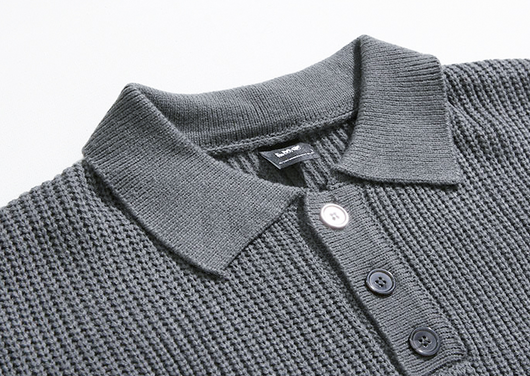 Polo Tejido Hombre Estilo Coreano Oversize - Image 14