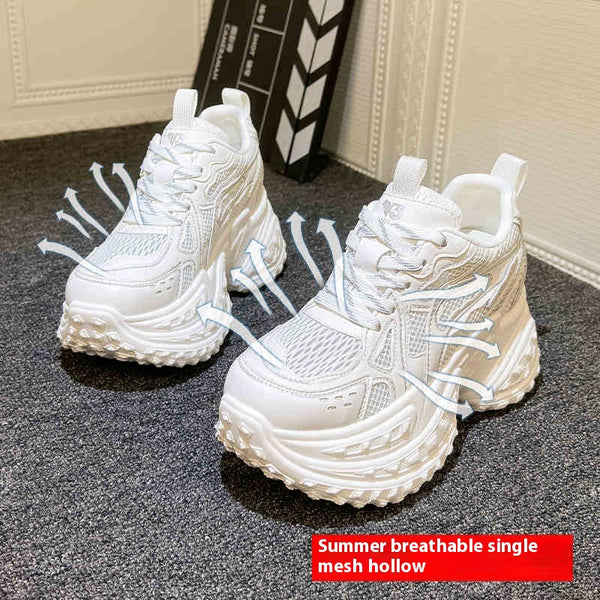Zapatos Deportivos Elevadores de Altura para Mujer - Comodidad de Verano