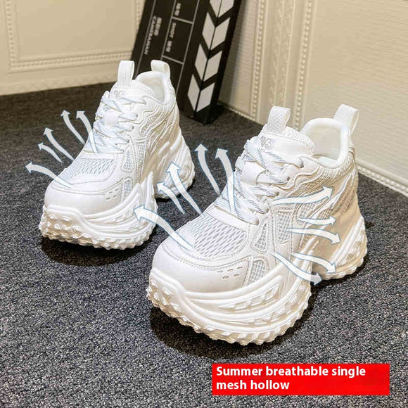 Zapatos Deportivos Elevadores de Altura para Mujer - Comodidad de Verano