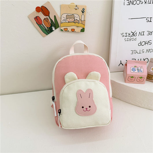 Mochila Infantil Diseño Conejo con Combinación de Colores - Image 9