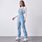 Jumpsuit Denim para Mujer con Roturas - Overol Ajustado Casual