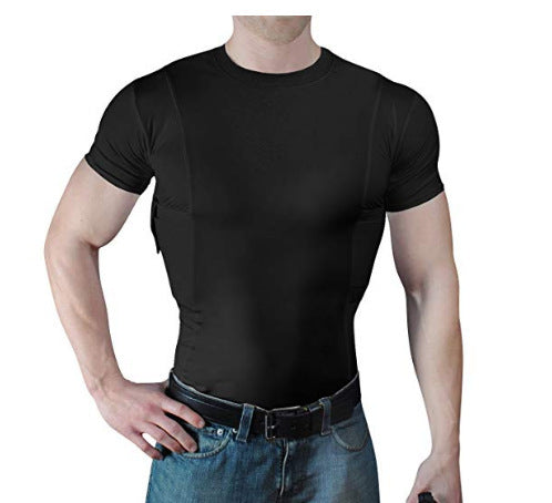 Camiseta Táctica Concealed Holster con Elástico de Alta Compresión - Image 7
