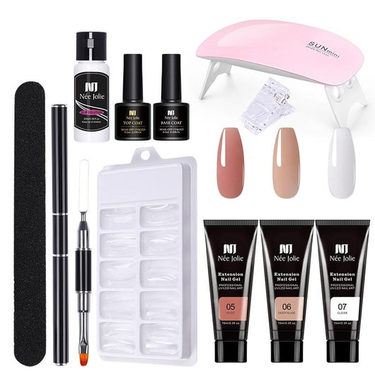 Set de Adhesivo Gel para Uñas Artísticas 15ml con Fotocurado - Image 11