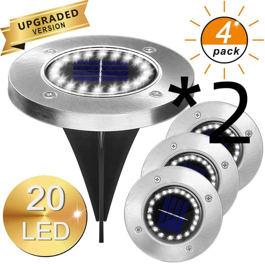 Luces Solares de Jardín Impermeables con 8 LEDs - Image 16