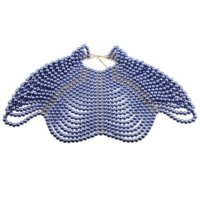 Cadena Corporal de Perlas Estilo Chal para Mujer - Image 9