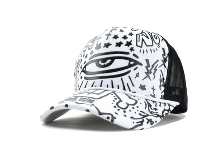 Gorra de Béisbol Hip Hop con Diseño Graffiti - Protección Solar Urbana - Image 8