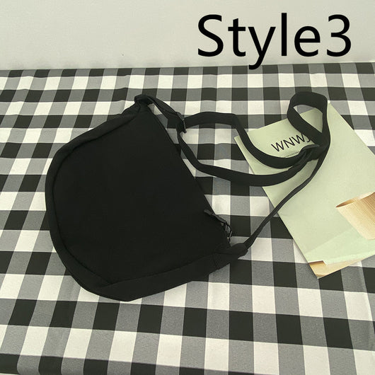 Bolsa Mensajero de Lona para Hombre - Bolso de Hombro Ligero y Versátil - Image 4