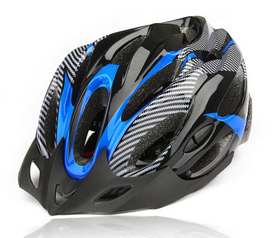 Casco de Bicicleta de Montaña con Textura de Fibra de Carbono - Image 3