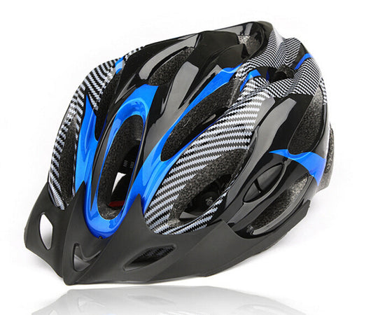 Casco de Bicicleta de Montaña con Textura de Fibra de Carbono - Image 3