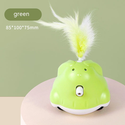 Juguete Interactivo Láser Automático para Gatos con Rotación - Image 2