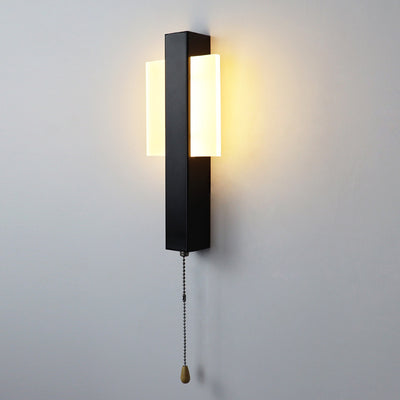 Aplique Minimalista Blanco y Negro para Pasillos y Espacios Modernos - Image 5