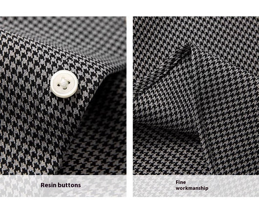Camisa Formal Cuello Imperio Sin Planchado para Caballero - Image 11