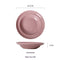 8in Deep Plates Taro Morado