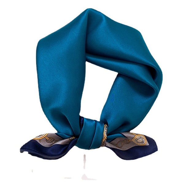 Pañuelo de Seda Liso para Mujer