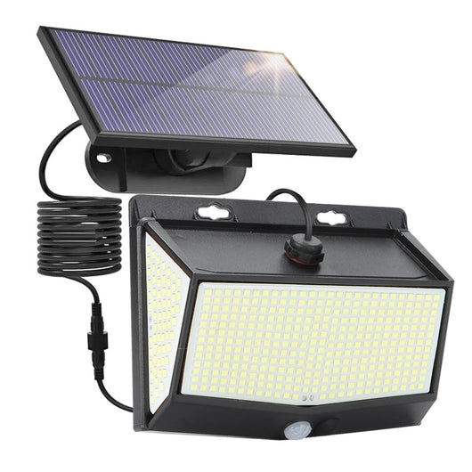 Lámpara Solar de Pared con Sensor de Movimiento 468 LED - Iluminación Exterior Inteligente - Image 6