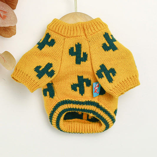 Suéter Abrigado para Mascotas - Ropa Térmica Invierno y Otoño