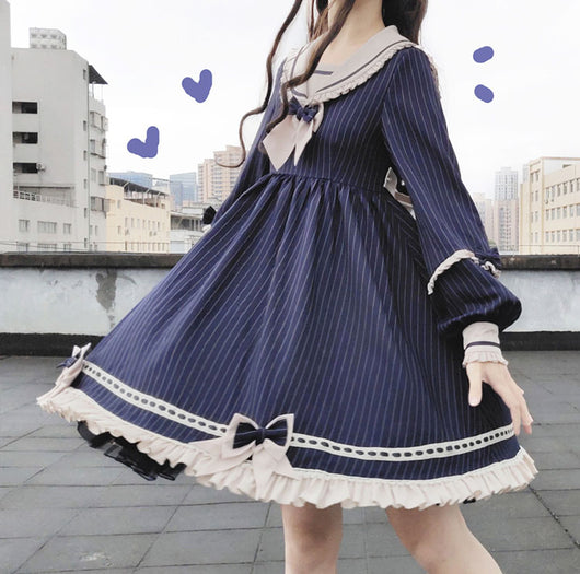Traje Marinero Luna Completo Estilo Lolita - Image 7