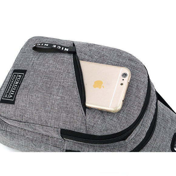 Bolsa Mensajera Estilo Coreano para Hombre - Tela Oxford Casual