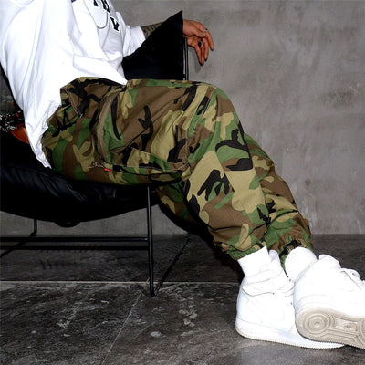 Pantalones de Trabajo Casual Camuflaje Retro para Hombre - Image 2